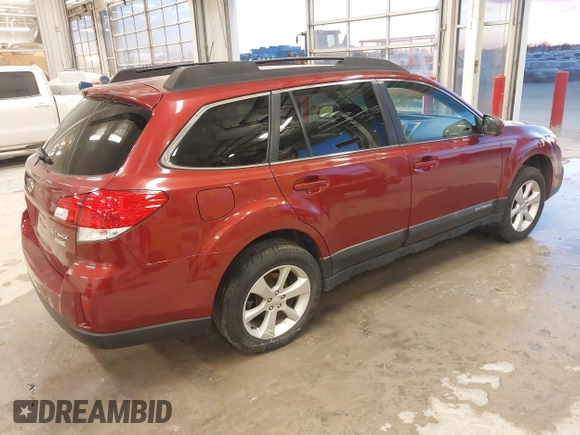 2013 Subaru Outback 2.5i Premium with VIN 4S4BRBCC4D1256623, listed as a IAAI auction lot 41658705 with 157,135 mi miles. Bid and sale history available at carsss.com. Image 4.