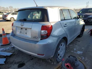 2008 Scion xD with VIN JTKKU10418J032606, listed as a Copart auction lot 41810175 with 97,514 mi miles and Salvage Title. Bid and sale history available at carsss.com. Image 3.