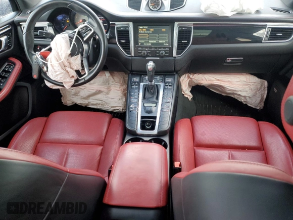 2016 Porsche Macan S with VIN WP1AB2A51GLB44135, listed as a Copart auction lot 50866755 with 45,805 mi miles and Salvage Title. Bid and sale history available at DreamBid. Image 8.