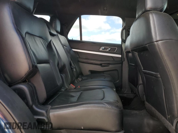 2017 Ford Explorer XLT with VIN 1FM5K8D8XHGD09035, listed as a Copart auction lot 56655445 with 73,643 mi miles and Salvage title. Bid and sale history available at DreamBid. Image 11.