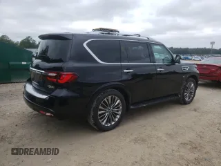 2018 Infiniti QX80 with VIN JN8AZ2NE8J9191467, listed as a Copart auction lot 69625333 with 71,380 mi miles. Bid and sale history available at carsss.com. Image 3.