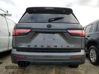 2024 Toyota Sequoia SR5 with VIN 7SVAAABAXRX037287, listed as a Copart auction lot 76935864 with 0 mi miles and Non Repairable. Bid and sale history available at carsss.com. Image 6.