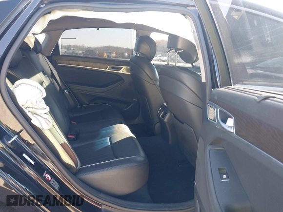 2018 Genesis G80 3.8L z VIN KMHGN4JE8JU232417, wystawiony jako IAAI lot #40983153 z przebiegiem 97 968 mil mil oraz . Historia ofert i sprzedaży dostępna na DreamBid. Obrazek 8.