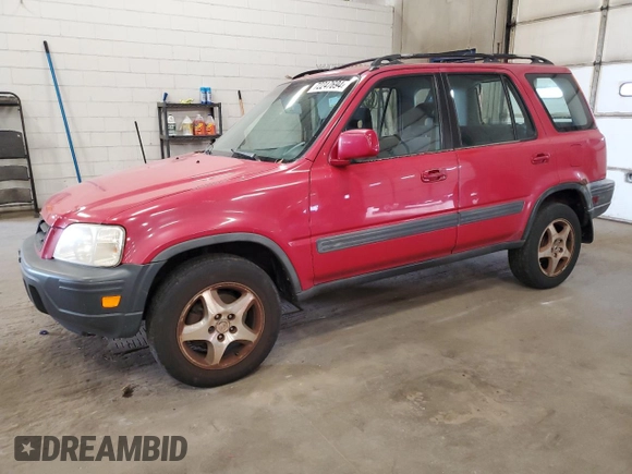 2001 Honda CR-V EX with VIN JHLRD18681C023085, listed as a Copart auction lot 72247694 with 212,620 mi miles and Salvage Title. Bid and sale history available at carsss.com. Image 1.