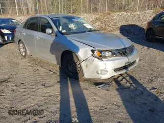 2008 Subaru Impreza Sedan (Natl) i with VIN JF1GE61688H519077, listed as a IAAI auction lot 41230489 with 187,920 mi miles. Bid and sale history available at carsss.com. Image 1.