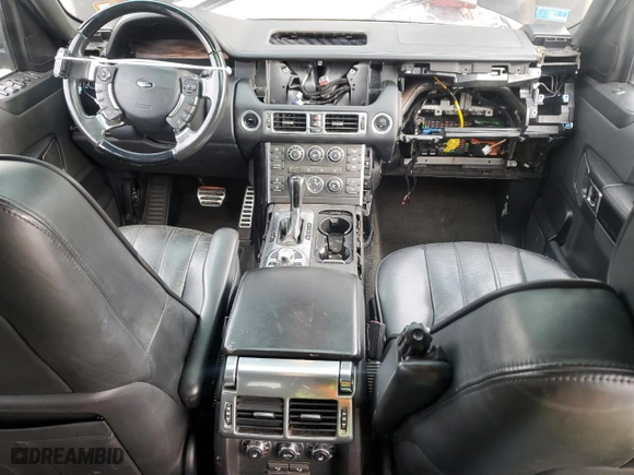 2012 Land Rover Range Rover SC with VIN SALMF1E41CA370124, listed as a Copart auction lot 50044855 with 118,980 mi miles and Clean Title. Bid and sale history available at carsss.com. Image 8.