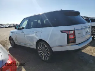 2017 Land Rover Range Rover Autobiography with VIN SALGV2FE8HA330823, listed as a Copart auction lot 50125554 with 93,763 mi miles and Salvage title. Bid and sale history available at DreamBid. Image 2.