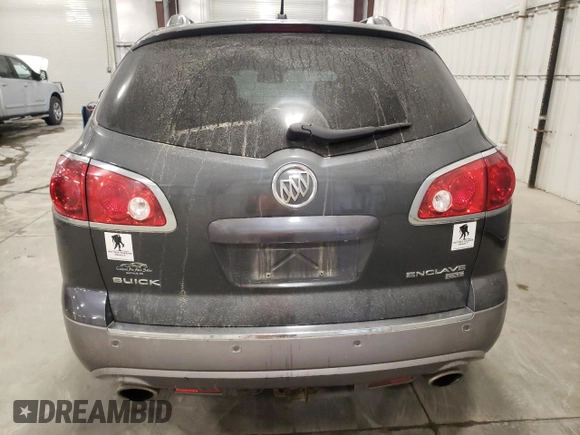 2011 Buick Enclave CXL-1 with VIN 5GAKVBED3BJ108581, listed as a Copart auction lot 48780205 with 171,788 mi miles and Salvage Title. Bid and sale history available at carsss.com. Image 6.