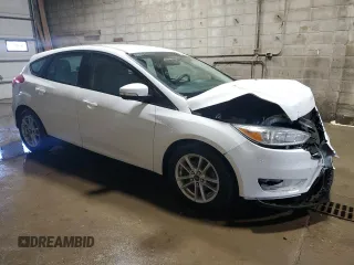 2017 Ford Focus SE with VIN 1FADP3K20HL277275, listed as a Copart auction lot 55121755 with 53,548 mi miles and Salvage Title. Bid and sale history available at carsss.com. Image 4.