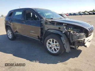 2017 Jeep Cherokee Sport z VIN 1C4PJMAB4HD230664, wystawiony jako Copart lot #63707935 z przebiegiem 94 957 mil mil oraz Szkoda całkowita • Salvage title. Historia ofert i sprzedaży dostępna na DreamBid. Obrazek 4.