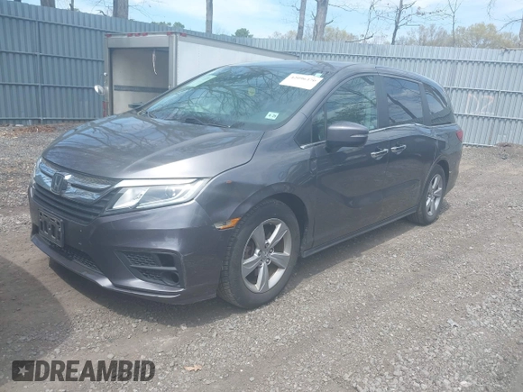 2020 Honda Odyssey EX-L with VIN 5FNRL6H76LB041936, listed as a IAAI auction lot 42096470 with 45,804 mi miles. Bid and sale history available at carsss.com. Image 17.