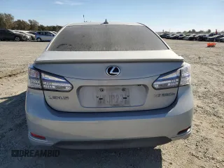 2010 Lexus HS with VIN JTHBB1BAXA2004320, listed as a Copart auction lot 75460354 with 238,863 mi miles and Salvage Title. Bid and sale history available at carsss.com. Image 6.