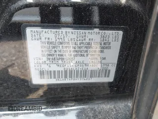 2017 Nissan Sentra S with VIN 3N1AB7AP8HY376257, listed as a IAAI auction lot 42715291 with 88,653 mi miles and . Bid and sale history available at DreamBid. Image 9.