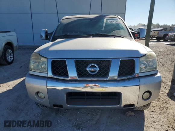 2004 Nissan Titan SE with VIN 1N6AA06AX4N580896, listed as a Copart auction lot 81741484 with 166,016 mi miles and Salvage Title. Bid and sale history available at carsss.com. Image 5.