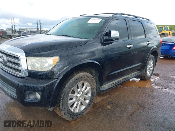 2008 Toyota Sequoia Platinum with VIN 5TDZY67A68S013121, listed as a IAAI auction lot 41789557 with 175,152 mi miles. Bid and sale history available at carsss.com. Image 17.