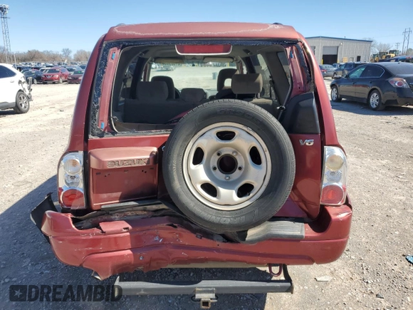 2004 Suzuki XL-7 LX with VIN JS3TY92VX44107527, listed as a Copart auction lot 47989555 with 160,769 mi miles and Salvage Title. Bid and sale history available at carsss.com. Image 6.