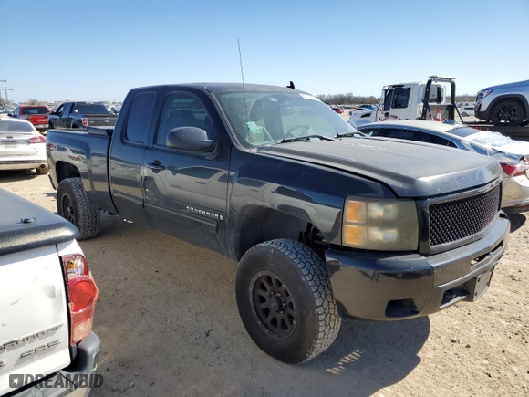 2009 Chevrolet Silverado 1500 LTZ with VIN 1GCEK39059Z155589, listed as a Copart auction lot 89403035 with 265,526 mi miles and Salvage Title. Bid and sale history available at carsss.com. Image 4.