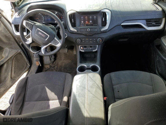 2022 GMC Terrain SLE with VIN 3GKALTEV8NL183339, listed as a Copart auction lot 47410865 with 48,992 mi miles and Salvage Title. Bid and sale history available at carsss.com. Image 8.