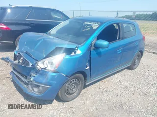 2017 Mitsubishi Mirage ES with VIN ML32A3HJ7HH015681, listed as a IAAI auction lot 42611328 with 39,365 mi miles and . Bid and sale history available at DreamBid. Image 2.