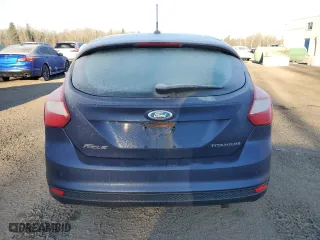 2012 Ford Focus Titanium with VIN 1FAHP3N27CL102852, listed as a Copart auction lot 50578745 with 301,709 mi miles and Salvage Title. Bid and sale history available at carsss.com. Image 6.