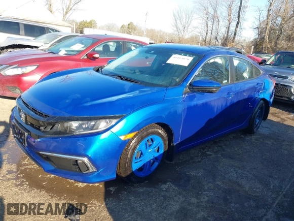 2020 Honda Civic LX with VIN 2HGFC2F6XLH536934, listed as a IAAI auction lot 41413070 with 62,773 mi miles and . Bid and sale history available at DreamBid. Image 17.