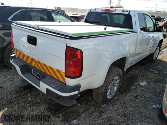 2021 Chevrolet Colorado 2WD LT with VIN 1GCHSCEA6M1230707, listed as a Copart auction lot 51024265 with 40,459 mi miles and Clean Title. Bid and sale history available at carsss.com. Image 3.