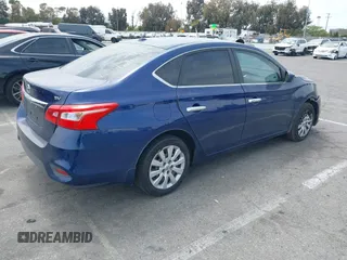 2016 Nissan Sentra S with VIN 3N1AB7APXGL653700, listed as a IAAI auction lot 42004102 with 146,263 mi miles. Bid and sale history available at carsss.com. Image 4.
