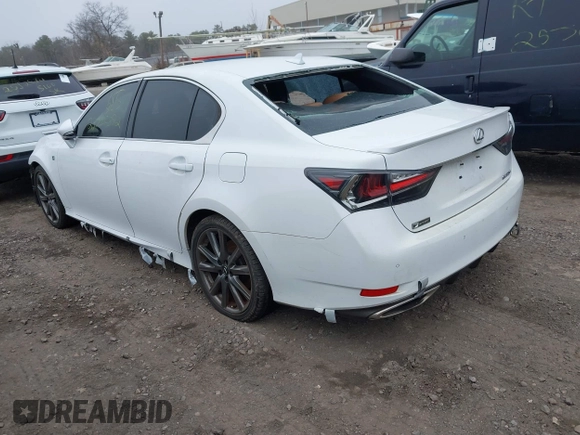 2015 Lexus GS with VIN JTHCE1BLXFA011889, listed as a IAAI auction lot 41836515 with Not Provided miles. Bid and sale history available at carsss.com. Image 3.
