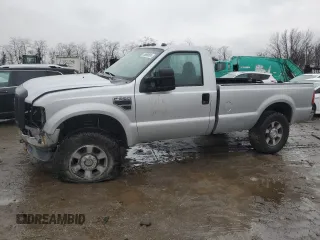 2010 Ford F-250 XL with VIN 1FTNF2B54AEA05683, listed as a Copart auction lot 85868684 with 46,972 mi miles and Salvage title. Bid and sale history available at DreamBid. Image 1.