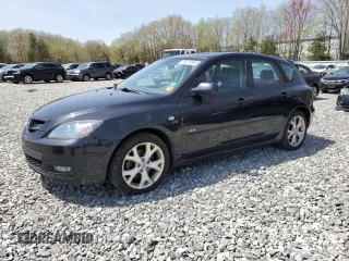 2008 Mazda 3 s GT *Ltd Avail* with VIN JM1BK344081818402, listed as a Copart auction lot 55212855 with 167,934 mi miles and Clean Title. Bid and sale history available at carsss.com. Image 1.