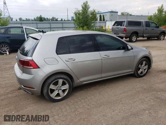 2019 Volkswagen Golf S z VIN 3VWG57AU4KM032408, wystawiony jako Copart lot #59868685 z przebiegiem 65 453 mil mil oraz Czysty tytuł • Clean title. Historia ofert i sprzedaży dostępna na DreamBid. Obrazek 3.
