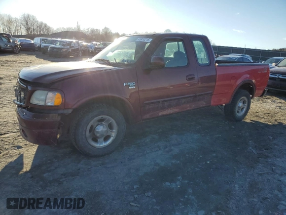2003 Ford F-150 XL with VIN 2FTRX18WX3CB00413, listed as a Copart auction lot 45932215 with 0 mi miles and Salvage Title. Bid and sale history available at carsss.com. Image 1.