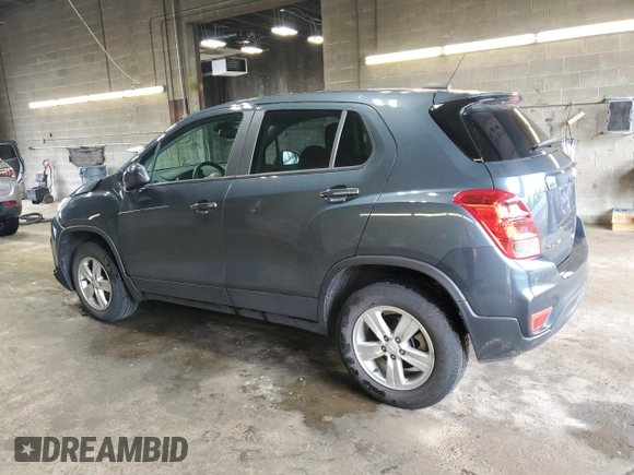 2021 Chevrolet Trax LS z VIN KL7CJNSB1MB336852, wystawiony jako Copart lot #58030405 z przebiegiem 20 908 mil mil oraz Szkoda całkowita • Salvage title. Historia ofert i sprzedaży dostępna na DreamBid. Obrazek 2.