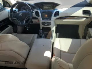 2016 Acura RLX Advance Pkg with VIN JH4KC1F98GC000007, listed as a Copart auction lot 75517764 with 160,938 mi miles and Salvage Title. Bid and sale history available at carsss.com. Image 8.