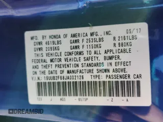 2018 Acura TLX w/A-SPEC Pkg with VIN 19UUB2F68JA002126, listed as a Copart auction lot 42824614 with 71,105 mi miles. Bid and sale history available at carsss.com. Image 14.