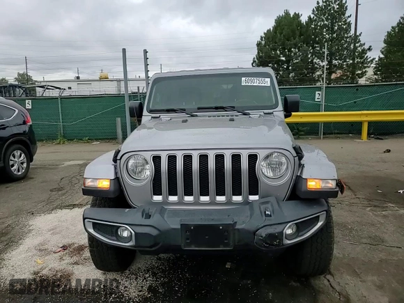 2020 Jeep Wrangler Unlimited Sahara with VIN 1C4HJXEN8LW181508, listed as a Copart auction lot 60907555 with 85,343 mi miles and Salvage title. Bid and sale history available at DreamBid. Image 13.