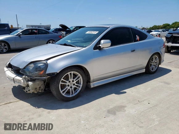 2006 Acura RSX Type S with VIN JH4DC53026S019971, listed as a Copart auction lot 58952515 with 169,637 mi miles and Salvage title. Bid and sale history available at DreamBid. Image 1.
