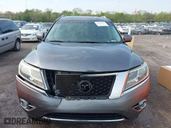 2016 Nissan Pathfinder SV with VIN 5N1AR2MN9GC629224, listed as a IAAI auction lot 42069279 with 172,227 mi miles. Bid and sale history available at carsss.com. Image 12.