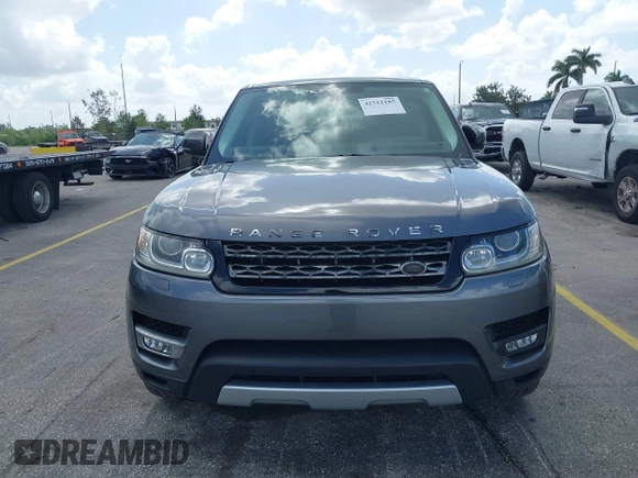 2015 Land Rover Range Rover Sport HSE with VIN SALWR2VF9FA623654, listed as a IAAI auction lot 42512185 with 124,443 mi miles and . Bid and sale history available at DreamBid. Image 6.