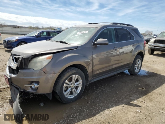 2012 Chevrolet Equinox 2LT with VIN 2GNFLNE58C6296536, listed as a Copart auction lot 49647545 with 119,048 mi miles and Salvage Title. Bid and sale history available at DreamBid. Image 1.