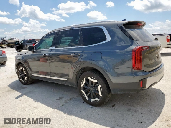 2023 Kia Telluride S with VIN 5XYP64GC6PG338950, listed as a Copart auction lot 62585695 with 72,523 mi miles and Salvage title. Bid and sale history available at DreamBid. Image 2.