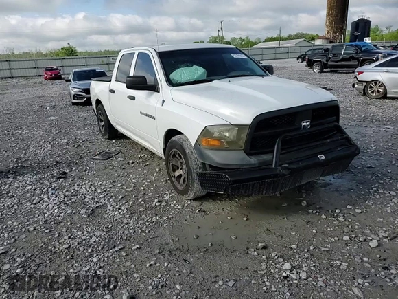 2012 Ram 1500 Tradesman with VIN 1C6RD6KP0CS155351, listed as a Copart auction lot 52784315 with 164,260 mi miles and Salvage title. Bid and sale history available at DreamBid. Image 10.