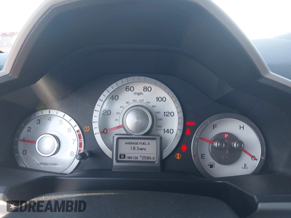 2010 Honda Pilot Touring with VIN 5FNYF4H94AB031167, listed as a IAAI auction lot 41800738 with 184,126 mi miles and . Bid and sale history available at carsss.com. Image 7.