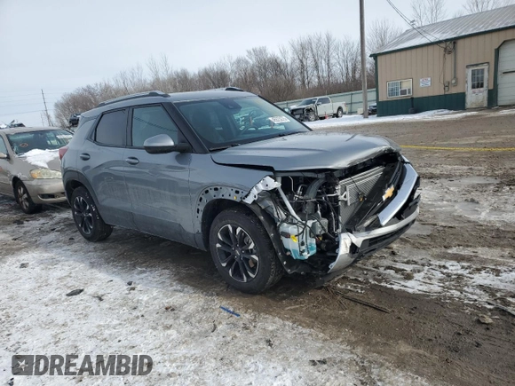 2023 Chevrolet TrailBlazer LT with VIN KL79MPS24PB111200, listed as a Copart auction lot 45573275 with 12,833 mi miles and Salvage Title. Bid and sale history available at carsss.com. Image 4.