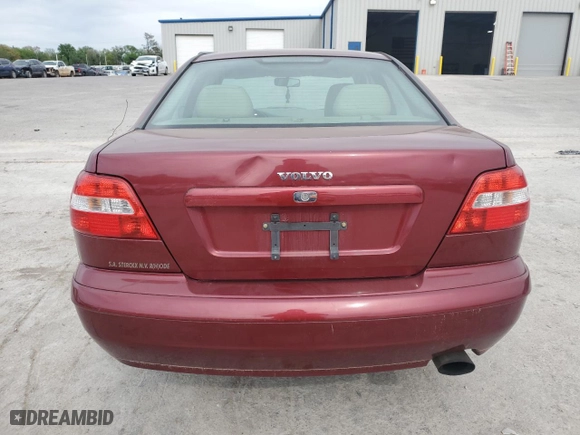 2004 Volvo S40 with VIN YV1VS27594F064581, listed as a Copart auction lot 52442645 with 176,358 mi miles and Salvage Title. Bid and sale history available at carsss.com. Image 6.