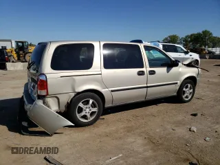 2007 Chevrolet Uplander LS Fleet with VIN 1GNDV23197D210884, listed as a Copart auction lot 74208574 with 191,536 mi miles and Salvage Title. Bid and sale history available at carsss.com. Image 3.