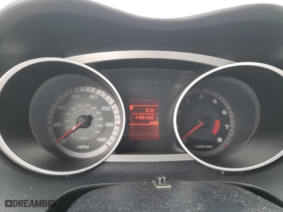 2008 Mitsubishi Outlander XLS with VIN JA4MT41X98Z013486, listed as a Copart auction lot 44634955 with 146,162 mi miles and Salvage Title. Bid and sale history available at carsss.com. Image 9.