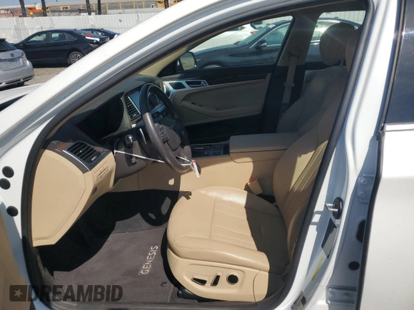 2020 Genesis G80 3.8L with VIN KMTFN4JE6LU337140, listed as a Copart auction lot 72783574 with 36,225 mi miles and Salvage Title. Bid and sale history available at carsss.com. Image 7.