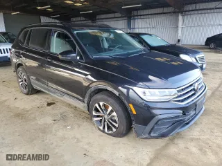 2022 Volkswagen Tiguan S with VIN 3VV1B7AXXNM012536, listed as a Copart auction lot 81937034 with 38,912 mi miles and Salvage Title. Bid and sale history available at carsss.com. Image 4.