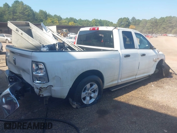 2019 Ram 1500 Classic Tradesman with VIN 1C6RR6FT1KS722951, listed as a IAAI auction lot 41773140 with 34,830 mi miles. Bid and sale history available at carsss.com. Image 4.